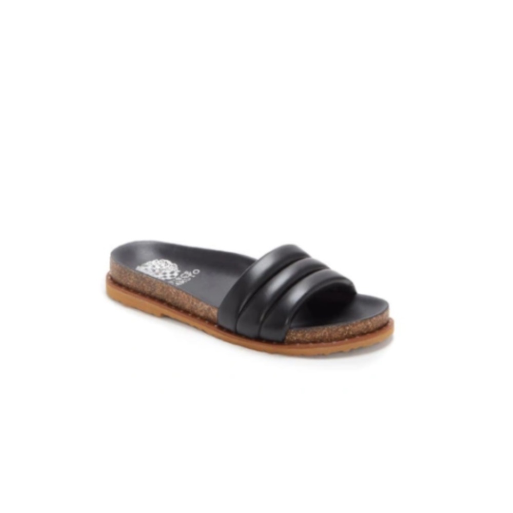 Kandler Slide Leather Sandal VINCE CAMUTO - 9.5